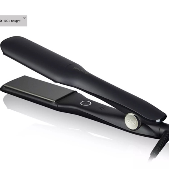 GHD MAX STYLER - 2" WIDE PLATE FLAT IRON, BLACK - Picture 1 of 2